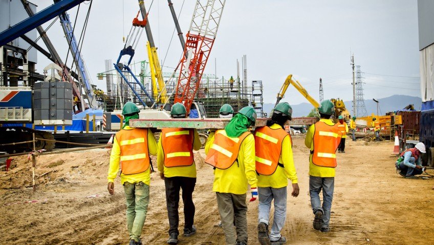 Construction Site Workers