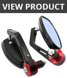 View the ViZe Side Bar End Mirrors - 22mm on Amazon.