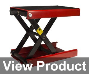 Buy the Dragway Motorcycle Scissor Jack on Amazon.